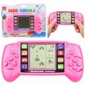Elektroniczna Gra Konsola Do Gry Tetris Przenośna LCD Różowa