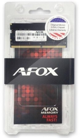 Pamięć AFOX (SODIMM/DDR4/8 GB/2666MHz/1.2V/SINGLE)