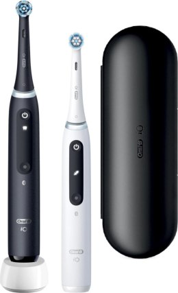 Szczoteczka elektryczna ORAL-B iO Series 5 Duo 2 szt. Matt Black/Quite White Czarny (IO5 DUO)