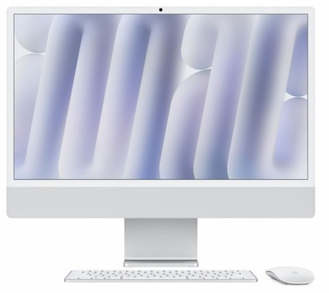 Komputer All-in-One APPLE iMac 24 (24"/M4/16GB/SSD512GB/Srebrny)