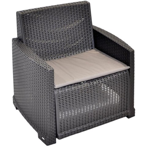 ZESTAW MEBLI WYPOCZYNKOWYCH 2 FOTELE + SOFA + STOLIK COMO