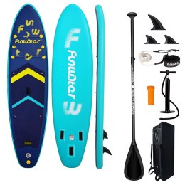 Deska SUP do pływania FunWater SUPFW71A 3,5m (granatowy)