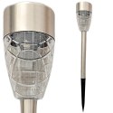 LAMPA SOLARNA 5,5X39,5CM PRYZMAT INOX