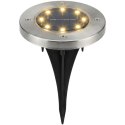 LAMPA SOLARNA 8 LED SMD DO WBICIA W PODŁOŻE 1SZT