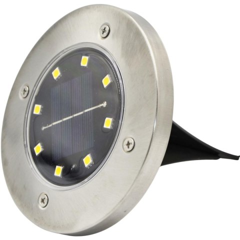 LAMPA SOLARNA 8 LED SMD DO WBICIA W PODŁOŻE 1SZT