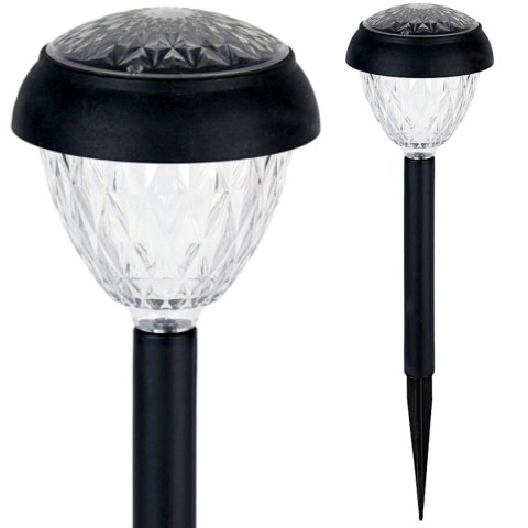 LAMPA SOLARNA KRYSZTAŁ 10X38CM