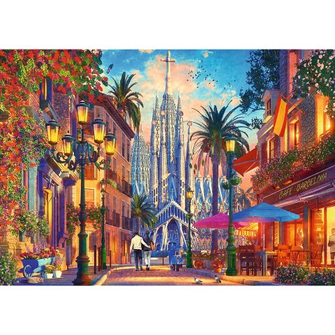 Puzzle - 1000 - Barcelona - Hiszpania - Trefl 10793