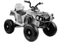 Quad na Akumulator BDM0906 Pompowane Koła Światła LED MP3 Biały