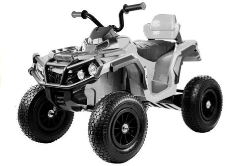 Quad na Akumulator BDM0906 Pompowane Koła Światła LED MP3 Biały