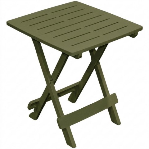 STÓŁ OGRODOWY SKŁADANY PLASTIKOWY 43x45x50CM ZIELONY