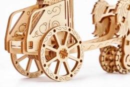 Drewniane puzzle mechaniczne 3d wooden.city - rydwan