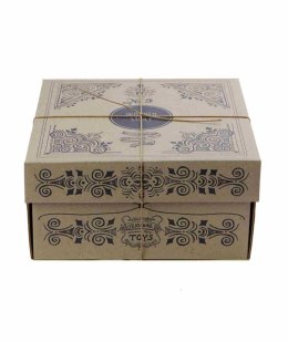 Drewniany Box do Sortowania Kształtów - Naturalny