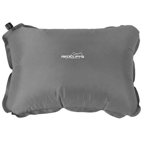 PODUSZKA TURYSTYCZNA PODRÓŻNA SAMOPOMUJĄCA 40X30CM SZARA REDCLIFFS