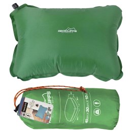 PODUSZKA TURYSTYCZNA PODRÓŻNA SAMOPOMUJĄCA 40X30CM ZIELONA REDCLIFFS