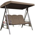 HUŚTAWKA OGRODOWO BALKONOWA 3-OSOBOWA PATIO