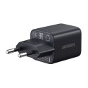 Ładowarka sieciowa Ugreen X514 USB + USB-C, GaN, 20W (czarna)