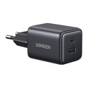 Ładowarka sieciowa Ugreen X514 USB + USB-C, GaN, 20W (czarna)
