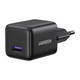 Ładowarka sieciowa Ugreen X518 USB, GaN, 18W (czarna)