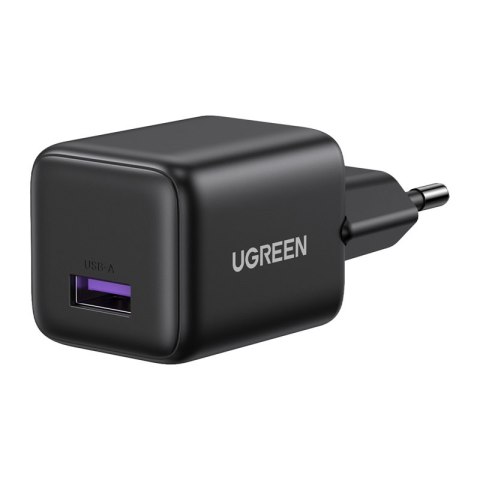 Ładowarka sieciowa Ugreen X518 USB, GaN, 18W (czarna)