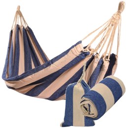 HAMAK OGRODOWY 1 OSOBOWY 200x100CM Z POKROWCEM 1064024