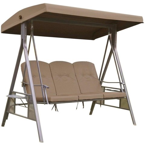 HUŚTAWKA OGRODOWO BALKONOWA 3-OSOBOWA PATIO