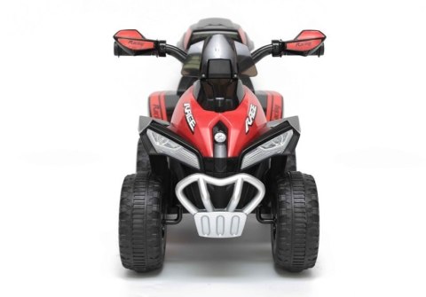 Quad na Akumulator GTS1188-A Światła LED Muzyka Schowek Czerwony