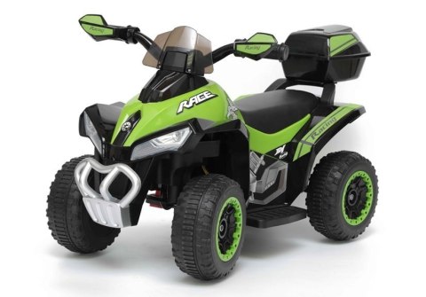Quad na Akumulator GTS1188-A Światła LED Muzyka Schowek Zielony