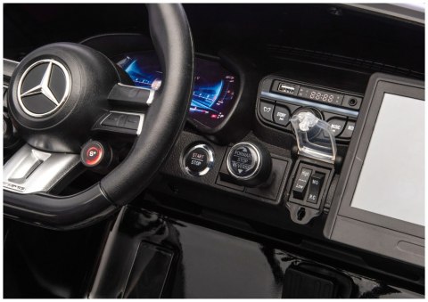 Auto Na Akumulator Mercedes GT63 AMG DK-GT63 24V LCD Czarny Lakierowany