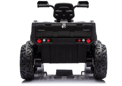 Quad Na Akumulator ATV 6 Kół Z Przyczepką JC606 24V 4x4 Czerwony