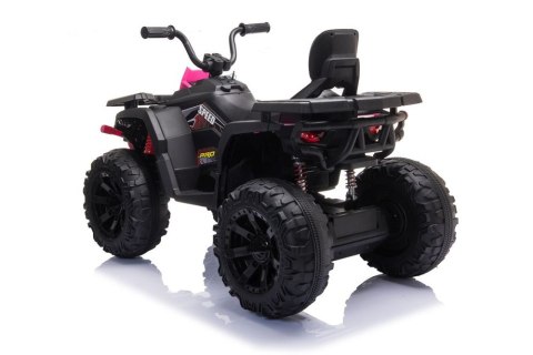 Quad Pojazd Na Akumulator JC333 Światła LED MP3 Różowy
