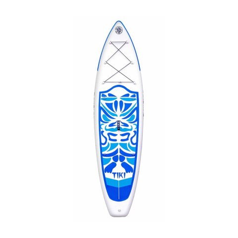 Deska do pływania SUP FunWater SUPFW05B Tiki 3,2m (niebiesko-biała)