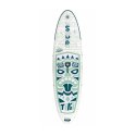 Deska do pływania SUP FunWater Tiki SUPFW05D 3,2m (zielona)