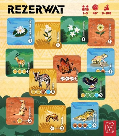 GRA REZERWAT - podstawa - NASZA KSIĘGARNIA