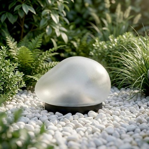 LAMPA SOLARNA KAMIEŃ 14X12.5X8.5/19CM