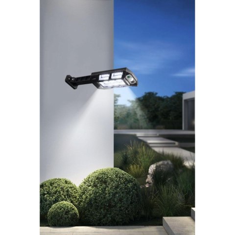 LAMPA ULICZNA LATARNIA SOLARNA 43LED + PILOT CZUJNIK RUCHU I ZMIERZCHU