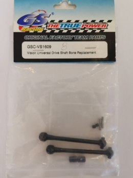 Wał napędowy CVD 50 mm (2 szt.) [GSC-VS1609] - GS Racing