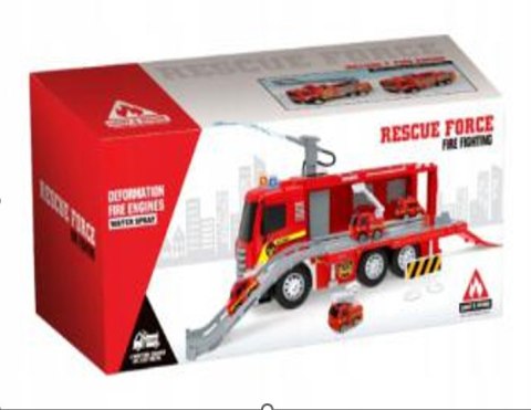 Wóz Strażacki z Akcesoriami Pojazdy Znaki