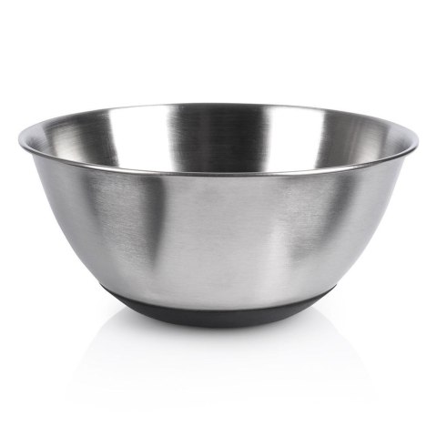 MISKA KUCHENNA METALOWA STALOWA ANTYPOŚLIZGOWA SREBRNA 15.5CM 700ML VILDE 259640