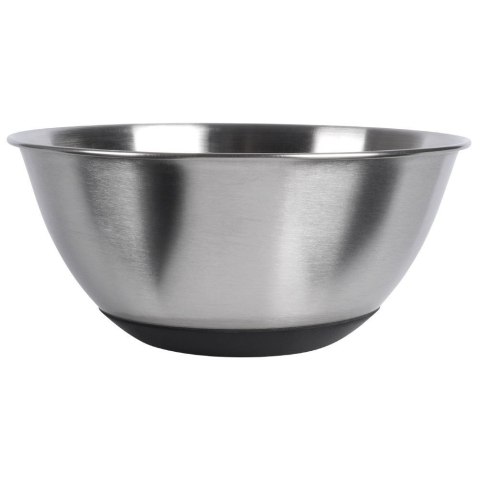MISKA KUCHENNA METALOWA STALOWA ANTYPOŚLIZGOWA SREBRNA 15.5CM 700ML VILDE 259640