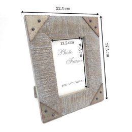 Drewniana ramka na zdjęcia - 30375 - format zdjęcia 13 x 18cm