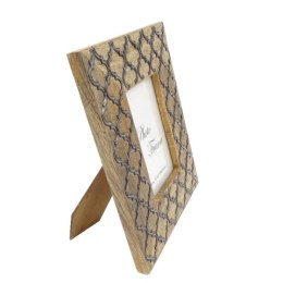 Drewniana ramka na zdjęcia - koniczynka marokańska - A-1133 - Format zdjęcia 15 x 10 cm