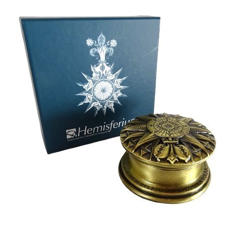 Kompas Solarny Mosiężny - Replika Renesans - H40