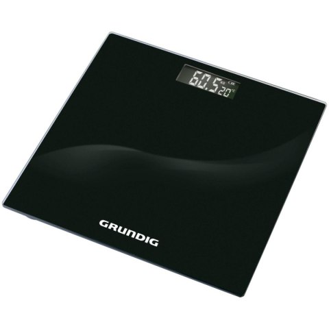 WAGA ŁAZIENKOWA SZKLANA CZARNA GRUNDIG