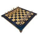Ekskluzywne, Duże Klasyczne Szachy Metalowe Stauton - 36x36 cm - S34