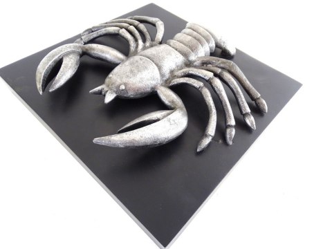 Figurka Dekoracyjna Rak Zodiak Srebrna - CAN