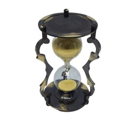 Elegancka Klepsydra Dekoracyjna Mosiężna 5 min - NC2677