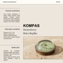 Kompas Soczewkowy Mosiężny - Retro Replika - NC2511