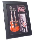 Mini gitara w stylu Jimmy Page double neck w ramce FMG-011