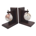 Bookend Podpórki do Książek Globusy - Prezent dla Podróżnika - NC2677C