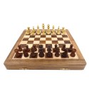 Szachy Drewniane Magnetyczne 30x30cm Składane - G614